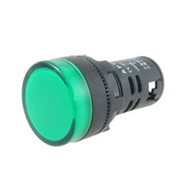 Vishnu VISHNU 240V LED Panel Indicator (22.5mm, Green) - 22.5mm, Green, NA